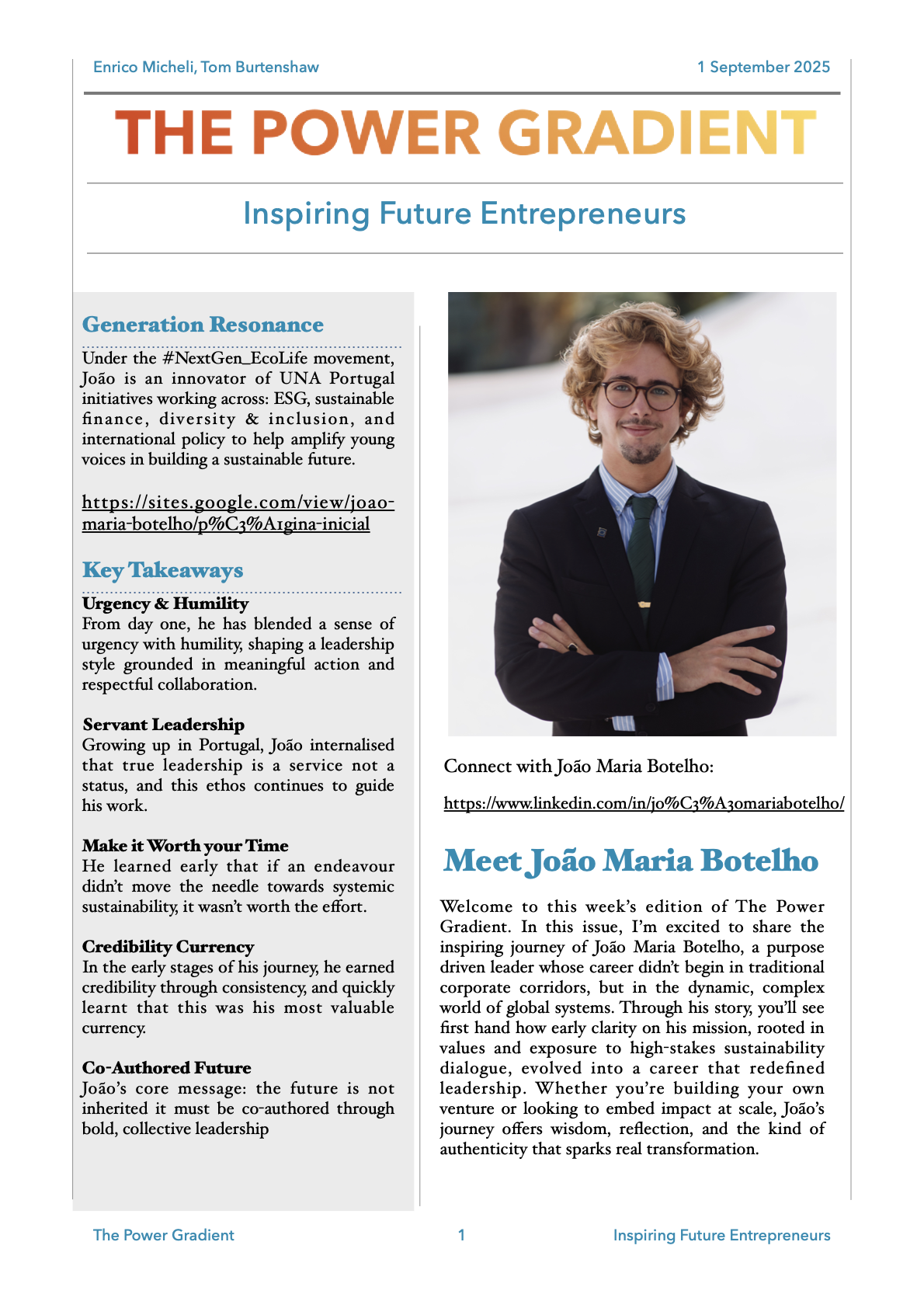 Page 1 of The Power Gradient - Week 38